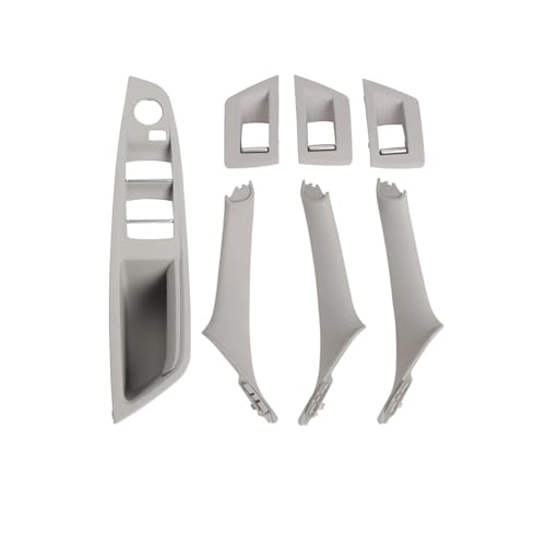 Autoinnentürgriffe Innentürgriff Für 5 Series F10 F11 520d 525d 530d 535i Innenverkleidung Pull Trim Cover LHD Auto Innentürgriff Auto Türgriff Innentürgriffe(LHD Gray) von Chwqfuhf