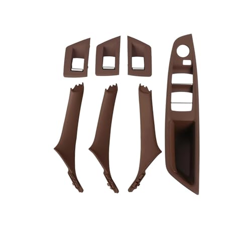 Autoinnentürgriffe Innentürgriff Für 5 Series F10 F11 520d 525d 530d 535i Innenverkleidung Pull Trim Cover LHD Auto Innentürgriff Auto Türgriff Innentürgriffe(RHD Red) von Chwqfuhf
