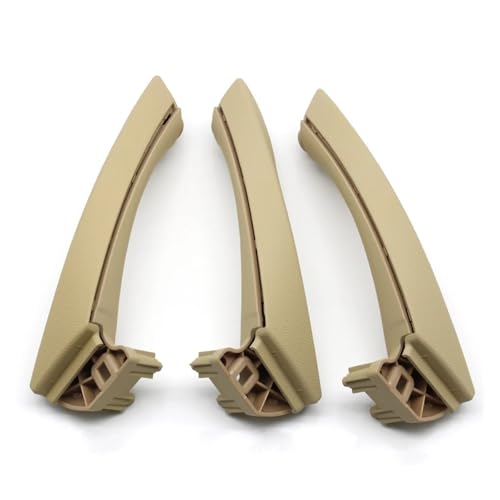 Chwqfuhf Autoinnentürgriffe Innentürgriff Für 3er 316 318 320 325 328i 2004-2012 6-teiliges Komplettset LHD RHD Beifahrerinnentür-Zuggriffverkleidung Auto Türgriff Innentürgriffe(LHD Set Beige) von Chwqfuhf