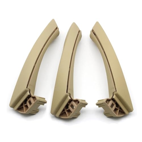 Chwqfuhf Autoinnentürgriffe Innentürgriff Für 3er 316 318 320 325 328i 2004-2012 6-teiliges Komplettset LHD RHD Beifahrerinnentür-Zuggriffverkleidung Auto Türgriff Innentürgriffe(RHD Set Beige) von Chwqfuhf