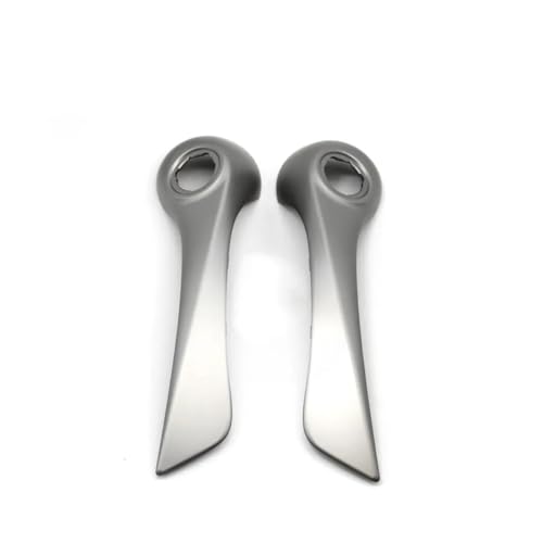 Chwqfuhf Autoinnentürgriffe Innentürgriff Für Koleos I 2008–2016 LHD RHD Auto-Innentür Vorne Innengriff Außenabdeckung Trim Ersatz Auto Türgriff Innentürgriffe(Gray-Cover 2PCS) von Chwqfuhf