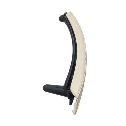 Chwqfuhf Autoinnentürgriffe Innentürgriff Für X5 Für X6 E70 E71 E72 2007-2014 Innen Beifahrertürgriff Mit Lederabdeckung Auto Türgriff Innentürgriffe(Left Creamy) von Chwqfuhf