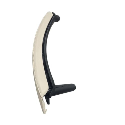 Chwqfuhf Autoinnentürgriffe Innentürgriff Für X5 Für X6 E70 E71 E72 2007-2014 Innen Beifahrertürgriff Mit Lederabdeckung Auto Türgriff Innentürgriffe(Right Creamy) von Chwqfuhf