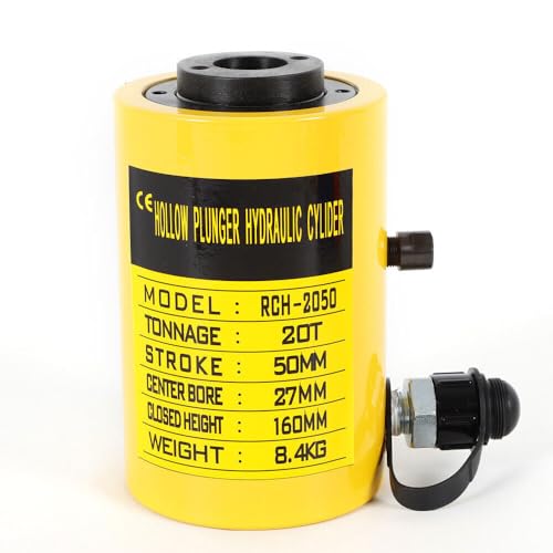 Hydraulikzylinder, 20T Hub 160mm Hohlzylinder Hydraulikzylinder HohlkolbenZylinder manuelle Ölpumpe, Hydraulikzylinder Jack Werkzeug Hydrauliklift Hub 44000LBS Automotive Hydraulikzylinder, 20T Hub 160mm Hohlzylinder Hydraulikzylinder HohlkolbenZylinder manuelle Ölpumpe, Hydraulikzylinder Jack Werkzeug Hydrauliklift Hub 44000LBS Automotive von Chynalys