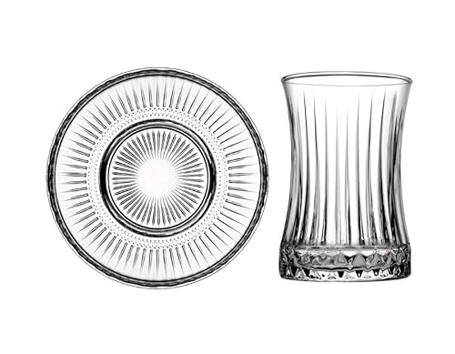 CiCi HOME ELENA Türkische Teegläser Set Kristalloptik 12-teilig 170 ml von CiCi HOME