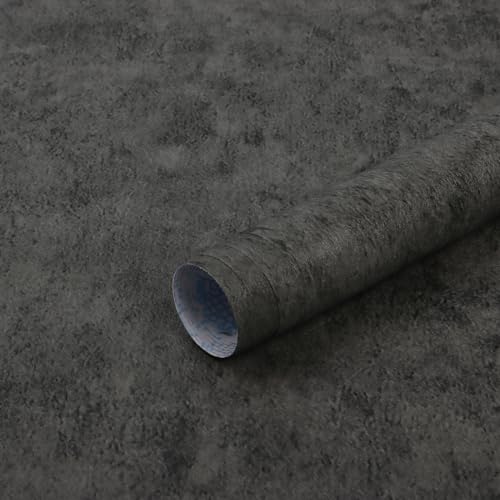 CiCiwind Selbstklebende Tapete 40×300cm Dunkelgrau Betonoptik Tapete Selbstklebende Verdicken Vinyl Möbelfolie Selbstklebend Wasserdicht Klebefolie für Wand Tisch Arbeitsplatte CiCiwind Selbstklebende Tapete 40×300cm Dunkelgrau Betonoptik Tapete Selbstklebende Verdicken Vinyl Möbelfolie Selbstklebend Wasserdicht Klebefolie für Wand Tisch Arbeitsplatte von CiCiwind