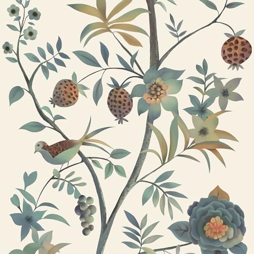 CiCiwind Selbstklebende Tapete 41×300cm Beige Blumen und Vögel Tapeten Verdicken Möbelfolie Selbstklebend Wasserdicht Vinyl Klebefolie Botanisch Wandverkleidung Selbstklebend für Wand Schrank Möbel CiCiwind Selbstklebende Tapete 41×300cm Beige Blumen und Vögel Tapeten Verdicken Möbelfolie Selbstklebend Wasserdicht Vinyl Klebefolie Botanisch Wandverkleidung Selbstklebend für Wand Schrank Möbel von CiCiwind