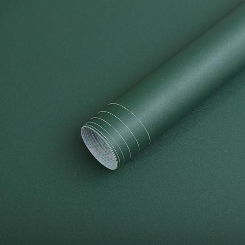 CiCiwind Selbstklebende Tapete Dunkelgrün Möbelfolie Selbstklebend 40×300cm Grün Verdicken Klebefolie Wasserdicht Wohnzimmer Schlafzimmer Wand Möbel Dekorative Vinyl folie CiCiwind Selbstklebende Tapete Dunkelgrün Möbelfolie Selbstklebend 40×300cm Grün Verdicken Klebefolie Wasserdicht Wohnzimmer Schlafzimmer Wand Möbel Dekorative Vinyl folie von CiCiwind