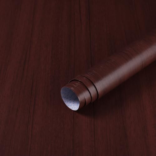 CiCiwind Selbstklebende Tapete Holzoptik 44×300cm Rote Holzoptik Wandverkleidung Selbstklebend Verdicken Möbelfolie Selbstklebend Wasserdicht Wand Tisch Kabinett Möbel Vinyl Klebefolie CiCiwind Selbstklebende Tapete Holzoptik 44×300cm Rote Holzoptik Wandverkleidung Selbstklebend Verdicken Möbelfolie Selbstklebend Wasserdicht Wand Tisch Kabinett Möbel Vinyl Klebefolie von CiCiwind