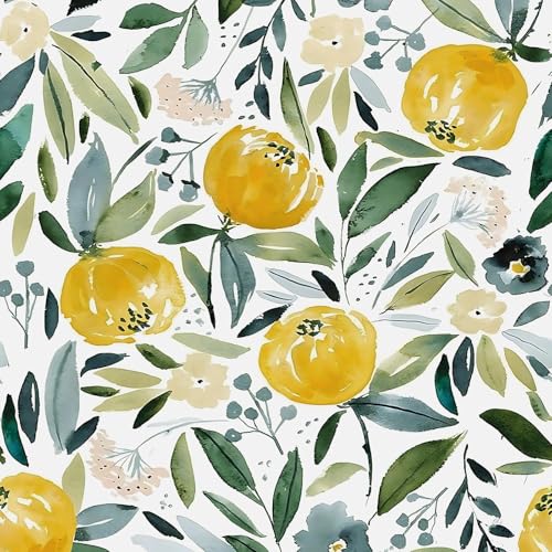 CiCiwind Selbstklebende Tapete Vintage Blumen Tapeten 41cm×10m Weiß Aquarell Blumen Blätter Wandverkleidung Selbstklebend Vinyl Klebefolie Wasserdicht Möbelfolie Selbstklebend für Wand Möbel Dekor CiCiwind Selbstklebende Tapete Vintage Blumen Tapeten 41cm×10m Weiß Aquarell Blumen Blätter Wandverkleidung Selbstklebend Vinyl Klebefolie Wasserdicht Möbelfolie Selbstklebend für Wand Möbel Dekor von CiCiwind