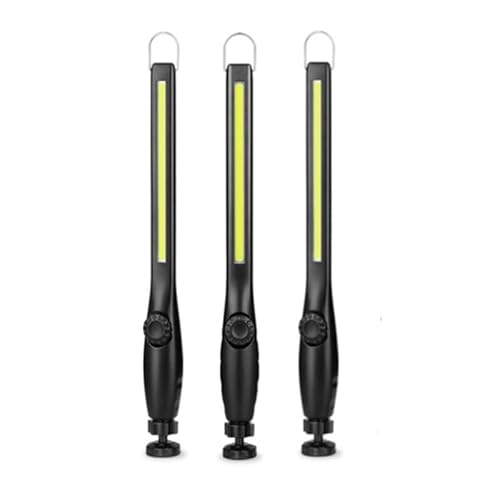 CiCixixi 3 Stück LED Arbeitsleuchte Taschenlampe Werkstattlampe Aufladbar COB inspektionslampe stablampe mit Magnetischen arbeitslampe für Auto Reparatur Werkstatt Camping CiCixixi 3 Stück LED Arbeitsleuchte Taschenlampe Werkstattlampe Aufladbar COB inspektionslampe stablampe mit Magnetischen arbeitslampe für Auto Reparatur Werkstatt Camping von CiCixixi