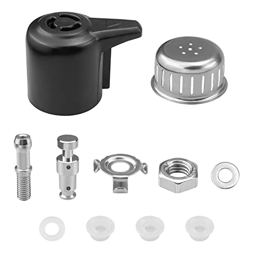 11stk Dampfablass-Schwimmerventil Ersatz-Set Universal Elektrisches Druckventil, für Instant Pot 3,5,6 Qt Dampfablass-Griff Dichtungsring Anti-Block-Schild, für Schnellkochtopf Druckventil von CiShow