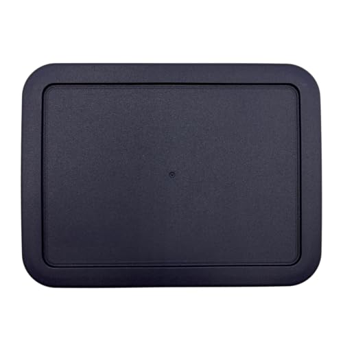 CIBI Deckel für Frischhaltedosen (3 Tassen, schwarz, 1 Stück), kompatibel mit Pyrex 7210-PC Glasbehältern, spülmaschinen- und mikrowellengeeignet, Ersatzdeckel von Cibi