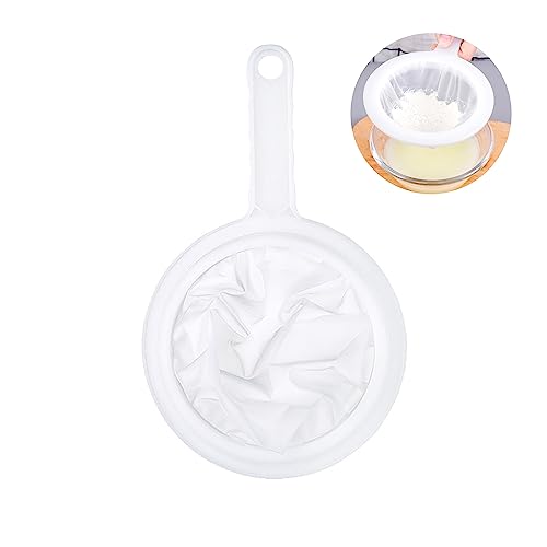 CiciIng Feines Sieb Filter, 100 Mesh, Nylon & PP, Weiß, 23.5cm x 14.5cm, Modern, Küchensieb CiciIng Feines Sieb Filter, 100 Mesh, Nylon & PP, Weiß, 23.5cm x 14.5cm, Modern, Küchensieb von CiciIng