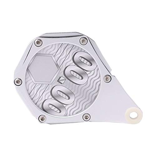 Cicony ATV Motorrad Quad Bike Scooter Moped Tax Disc Holder, silber, Einheitsgröße von Cicony