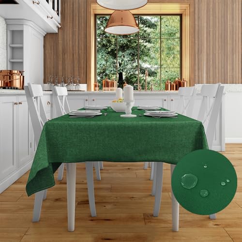 Cieffepi Home Collections Fleckabweisende Tischdecke TOLOSA in verschiedenen Größen und Farben (Grün, 180 x 270 cm) von Cieffepi Home Collections