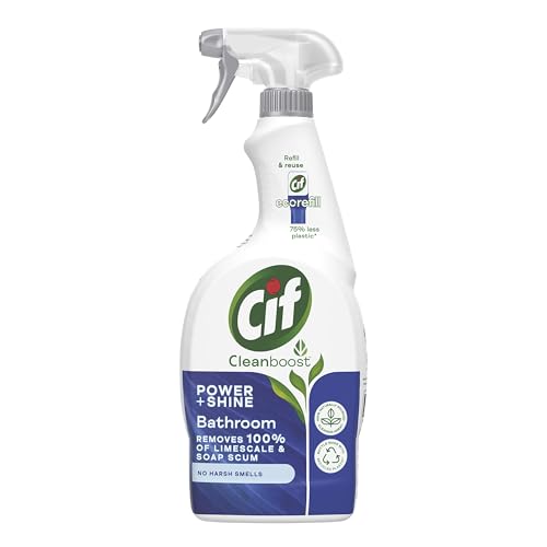 CIF Power und Shine Badezimmer-Spray, 700 ml, 1 Stück von Cif