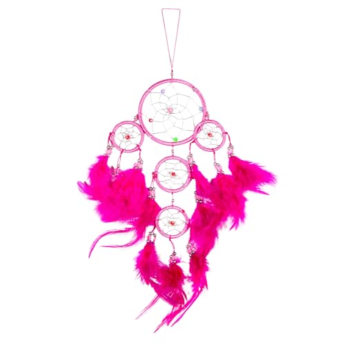 40cm x 9cm Dreamcatcher Traumfänger Knall Pink Neon Glitzer Gute Träume 40cm x 9cm Dreamcatcher Traumfänger Knall Pink Neon Glitzer Gute Träume von Ciffre
