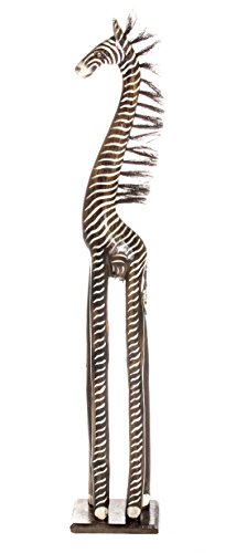 Ciffre 50cm Zebra Holzzebra Holz Zebra Afrika Style ZD von Ciffre