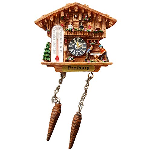 Kuckucksuhr Magnet Polyresin Kühlschrank Wetterhaus - Freiburg Kuckucksuhr Magnet Polyresin Kühlschrank Wetterhaus - Freiburg von Ciffre
