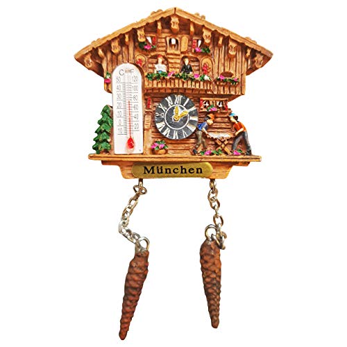 Kuckucksuhr Magnet Polyresin Kühlschrank Wetterhaus - München Kuckucksuhr Magnet Polyresin Kühlschrank Wetterhaus - München von Ciffre
