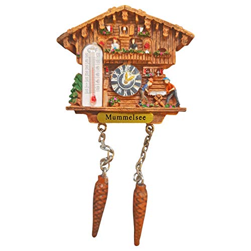 Kuckucksuhr Magnet Polyresin Kühlschrank Wetterhaus - Mummelsee Kuckucksuhr Magnet Polyresin Kühlschrank Wetterhaus - Mummelsee von Ciffre