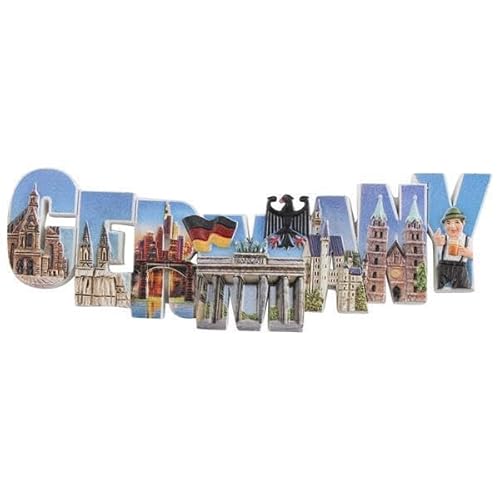 Ciffre Kühlschrankmagnet Magnet Schriftzug Deutschland - Handarbeit Germany Geschenk Souvenir Ciffre Kühlschrankmagnet Magnet Schriftzug Deutschland - Handarbeit Germany Geschenk Souvenir von Ciffre