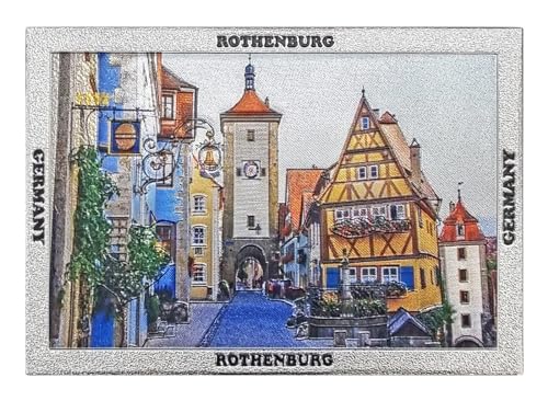Folien Magnet 80 x 53mm Fotomagnet Rothenburg ob der Tauber Folien Magnet 80 x 53mm Fotomagnet Rothenburg ob der Tauber von Ciffre