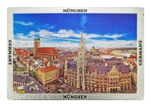 Fotomagnet München Folien Glitzer Magnet 90 x 65mm Fotomagnet München Folien Glitzer Magnet 90 x 65mm von Ciffre