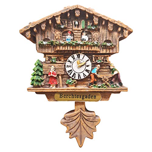 Kuckucksuhr Magnet Polyresin Kühlschrank Handmade Braun - Berchtesgaden Kuckucksuhr Magnet Polyresin Kühlschrank Handmade Braun - Berchtesgaden von Ciffre
