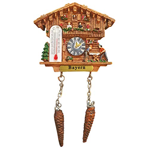 Kuckucksuhr Magnet Polyresin Kühlschrank Wetterhaus - Bayern Kuckucksuhr Magnet Polyresin Kühlschrank Wetterhaus - Bayern von Ciffre