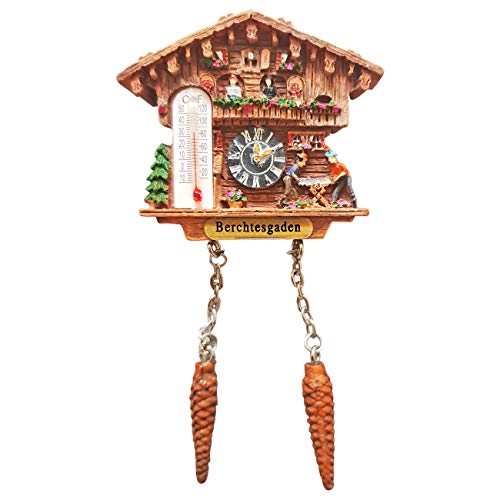 Kuckucksuhr Magnet Polyresin Kühlschrank Wetterhaus - Berchtesgaden Kuckucksuhr Magnet Polyresin Kühlschrank Wetterhaus - Berchtesgaden von Ciffre