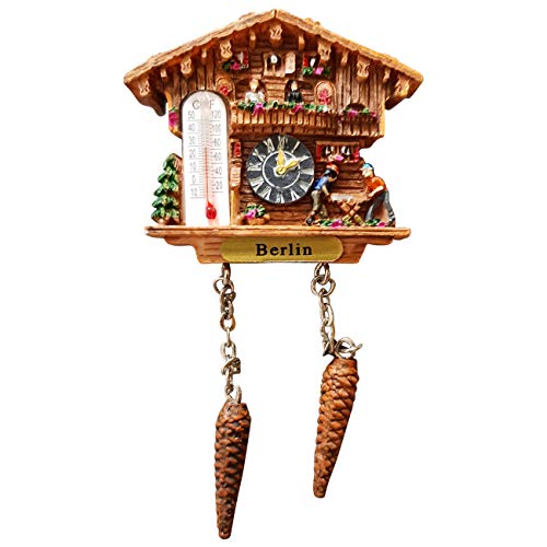 Kuckucksuhr Magnet Polyresin Kühlschrank Wetterhaus - Berlin Kuckucksuhr Magnet Polyresin Kühlschrank Wetterhaus - Berlin von Ciffre
