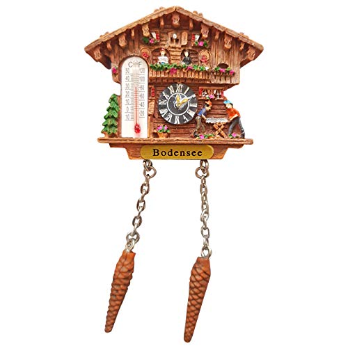 Kuckucksuhr Magnet Polyresin Kühlschrank Wetterhaus - Bodensee Kuckucksuhr Magnet Polyresin Kühlschrank Wetterhaus - Bodensee von Ciffre