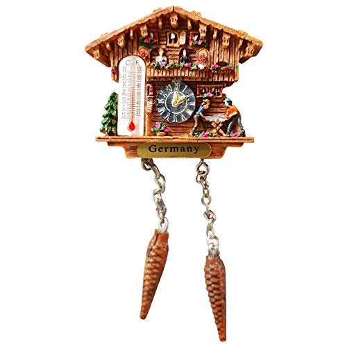 Ciffre Kuckucksuhr Magnet Polyresin Kühlschrank Wetterhaus - Germany Ciffre Kuckucksuhr Magnet Polyresin Kühlschrank Wetterhaus - Germany von Ciffre