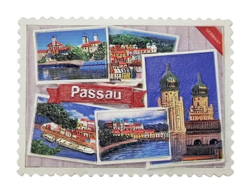Magnet 3D Optik Passau| Kühlschrank-Magnet | Trendiges Mitbringsel | Souvenir Magnet 3D Optik Passau| Kühlschrank-Magnet | Trendiges Mitbringsel | Souvenir von Ciffre