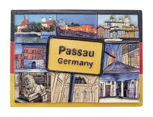 Magnet 3D Optik Passau| Kühlschrank-Magnet | Trendiges Mitbringsel | Souvenir Magnet 3D Optik Passau| Kühlschrank-Magnet | Trendiges Mitbringsel | Souvenir von Ciffre