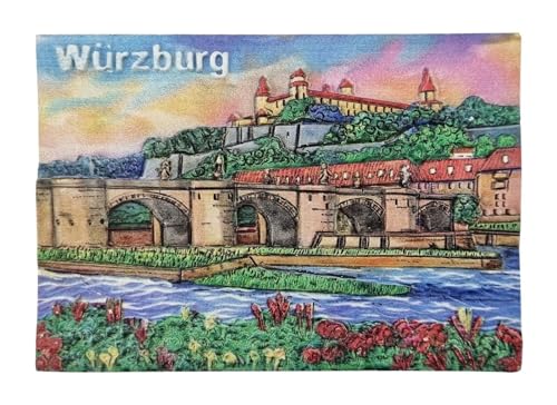 Magnet 3D Optik Würzburg | Kühlschrank-Magnet | Trendiges Mitbringsel | Souvenir Magnet 3D Optik Würzburg | Kühlschrank-Magnet | Trendiges Mitbringsel | Souvenir von Ciffre