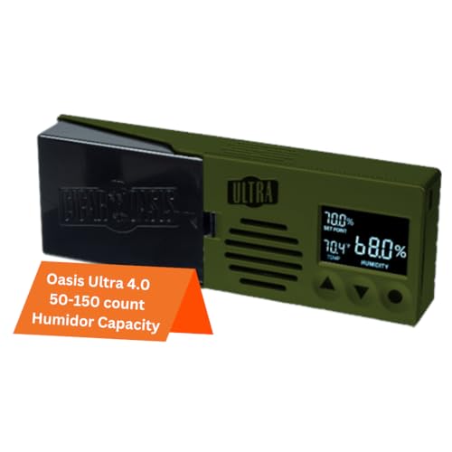 Cigar Oasis Elektronischer Luftbefeuchter Ultra 3.0 Packung von 50-100 Cigar Oasis Elektronischer Luftbefeuchter Ultra 3.0 Packung von 50-100 von Cigar Oasis