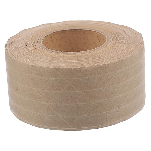 Ciieeo 1 Rolle Hochleistungsklebeband Zum Verpacken Packband Aus Papier Verstärktes Paketband Braunes Paketband Gummiertes Papierband Kraftpapier Karton Versiegeln Sie Die Schachtel von Ciieeo