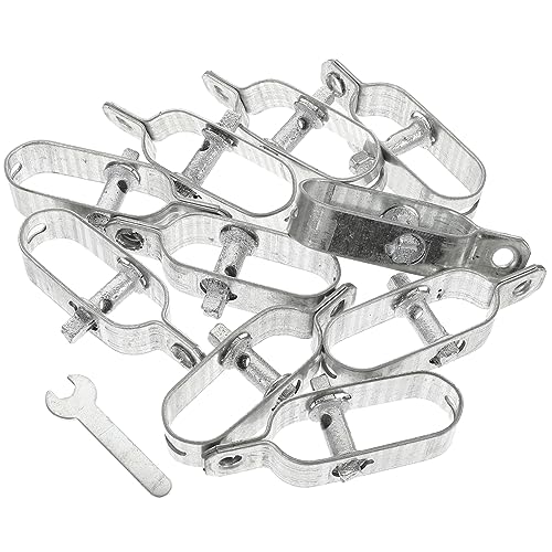 Ciieeo 1 Satz Drahtseil Zugspanner Verstellbarer Stahlseil Spanner Robust Langlebig Für Zäune Konstruktionen 10 Stück von Ciieeo