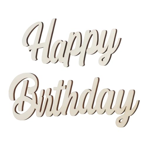 Ciieeo 1 Satz Geburtstagsschild Aus Holz Dekorationen Alles Zum Geburtstag Zeichen Retro Hängend Geburtstagsdekoration Großes Happy Birthday Schild Geburtstagswand Ciieeo 1 Satz Geburtstagsschild Aus Holz Dekorationen Alles Zum Geburtstag Zeichen Retro Hängend Geburtstagsdekoration Großes Happy Birthday Schild Geburtstagswand von Ciieeo