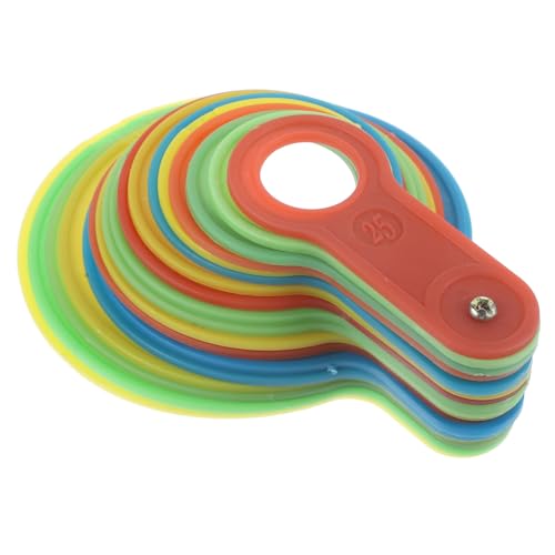Ciieeo 1 Satz Messwerkzeug zur Bewertung von Obst Form Früchte Messkreis Durchmesser Messwerkzeug Fruchtmesser Messring Obstpflücker Obstpicker -Werkzeug Fruchtmessgerät Plastik von Ciieeo