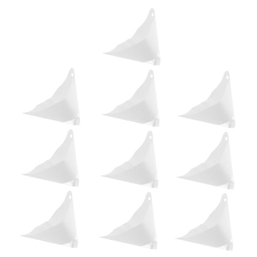Ciieeo 1 Satz Photoempfindlicher Filtertrichter Sieb Filter Für Trichter Trichterfilter Papier Weiß 10 Stück von Ciieeo