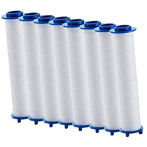 Ciieeo 1 Satz Pp Baumwolle Filter Für Duschkopf Hochdruck Wasserfilter Für Ersetzen Für Haushalt Und Praktische Anwendung 8 Stück von Ciieeo