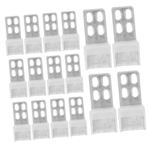 Ciieeo 1 Satz Sofa-Hardware Federklammern Sofa Zubehör Entspricht Masse Griffbrettaufkleber Instrumentalteil Outdoor- -Werkzeug Notfall Federclips Polsternadeln Eisen Silver 24st von Ciieeo