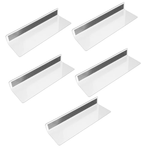 Ciieeo 1 Satz Teiliges Set Förmige Regaltrennwände Aus PVC Stabiler Magnetboden Für Supermärkte Zur Warenorganisation Und Klassifizierung Vielseitig Einsetzbar Für Getränke Brot 5 Stück von Ciieeo