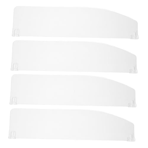 Ciieeo 1 Satz Transparente Regaltrenner Robust Einfache Installation Für Schlafzimmer Küche Und Supermarkt Optimale Regalorganisation Maximaler Platznutzen 4 Stück von Ciieeo