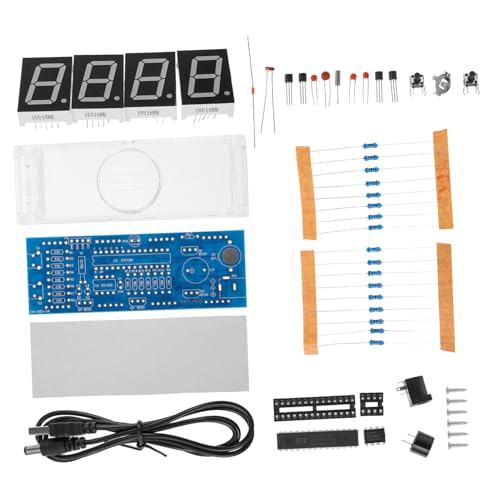 Ciieeo Bauen Sie Ihre Eigene Digitaluhr -Montage Einer Digitaluhr Mikrochip-Uhr-bausatz von Ciieeo