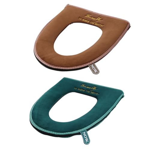 Ciieeo 1 Satz Wc-Abdeckung Wc-Matte Für Toilette Toilettensitz Im Badezimmer Toilettendeckel Wc-sitzhalter-Clip Wc-sitzkissen Töpfchen Trainingssitz Tragbares Bidet Tank Flanell Green 2st Ciieeo 1 Satz Wc-Abdeckung Wc-Matte Für Toilette Toilettensitz Im Badezimmer Toilettendeckel Wc-sitzhalter-Clip Wc-sitzkissen Töpfchen Trainingssitz Tragbares Bidet Tank Flanell Green 2st von Ciieeo